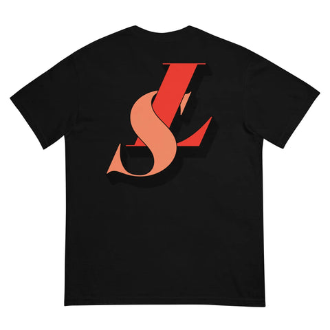 Les Sapeur logo on heavyweight spaceman t shirt  