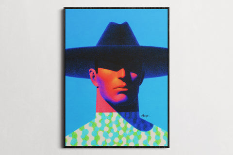 Dreaming in Neon — Chapeau | Fine Art Print