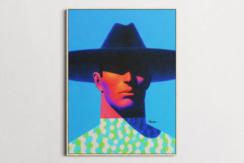 Dreaming in Neon — Chapeau | Fine Art Print