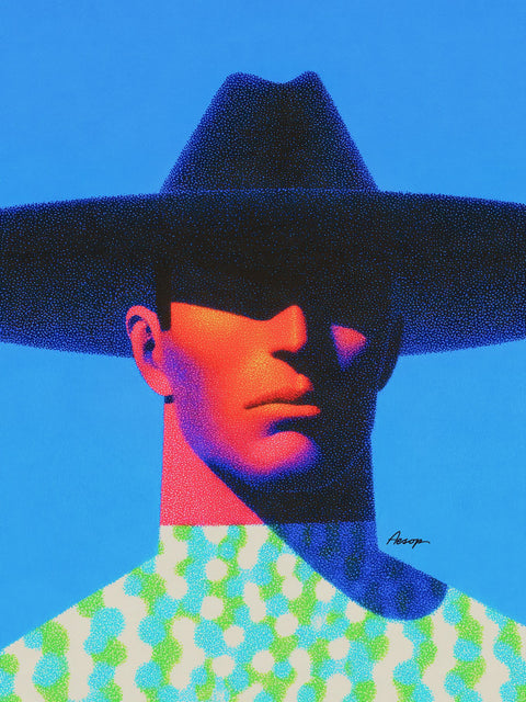 Dreaming in Neon — Chapeau | Fine Art Print