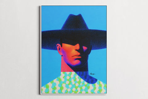 Dreaming in Neon — Chapeau | Fine Art Print