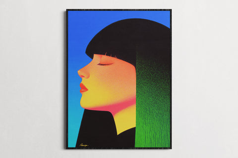 Dreaming in Neon — Quiet Storm | Fine Art Print