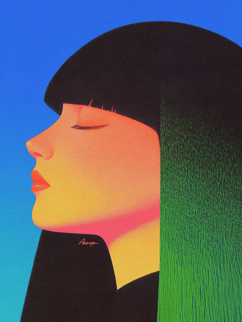 Dreaming in Neon — Quiet Storm | Fine Art Print