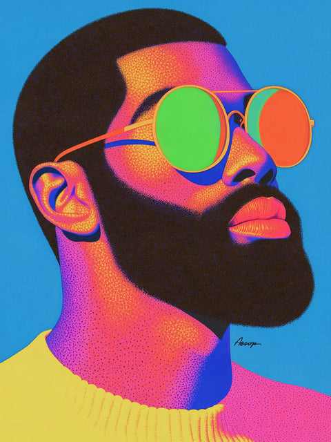 Dreaming in Neon — Stay Fly | Fine Art Print
